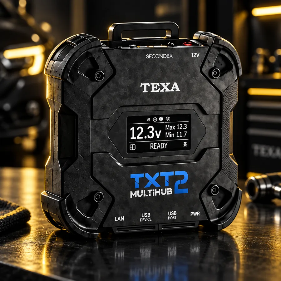 Equipamento TEXA TXT2 MULTIHUB de diagnóstico de bateria da DiniSport